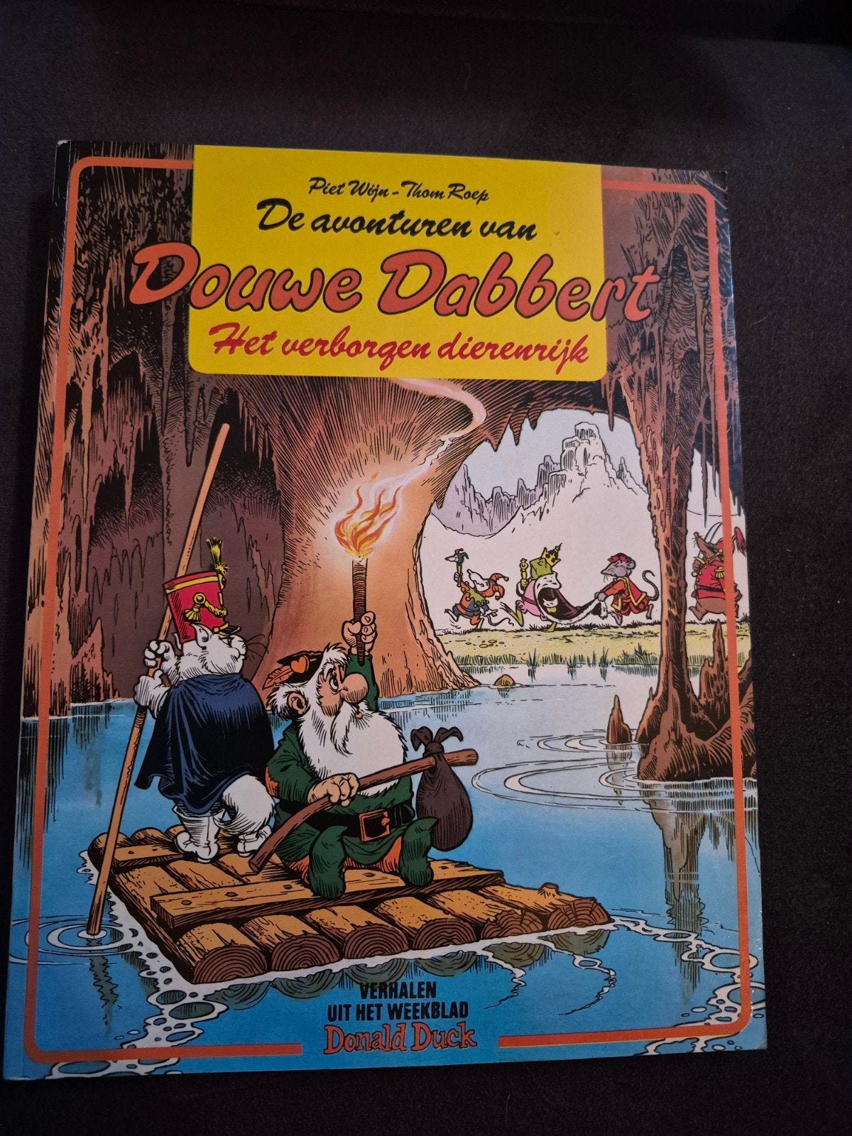 Douwe Dabbert - Het Verborgen Dierenrijk - 1e druk 1977, Eén stripboek, Ophalen of Verzenden