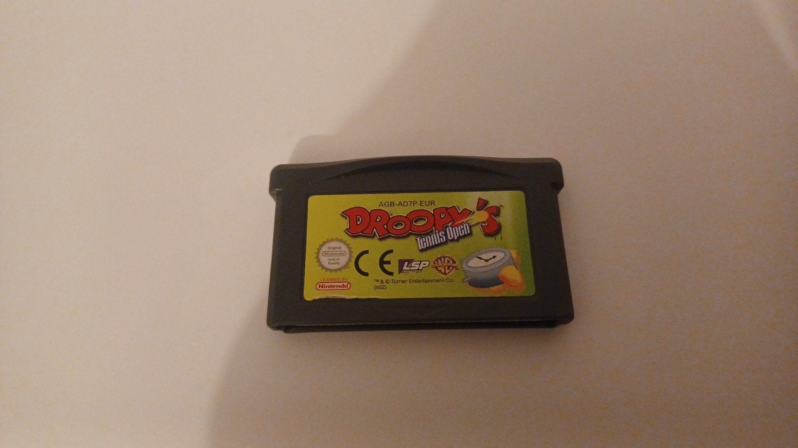 Droopy's Tennis Open - Game Boy Advance (GBA), Gebruikt, 1 speler, Ophalen of Verzenden, Vanaf 3 jaar