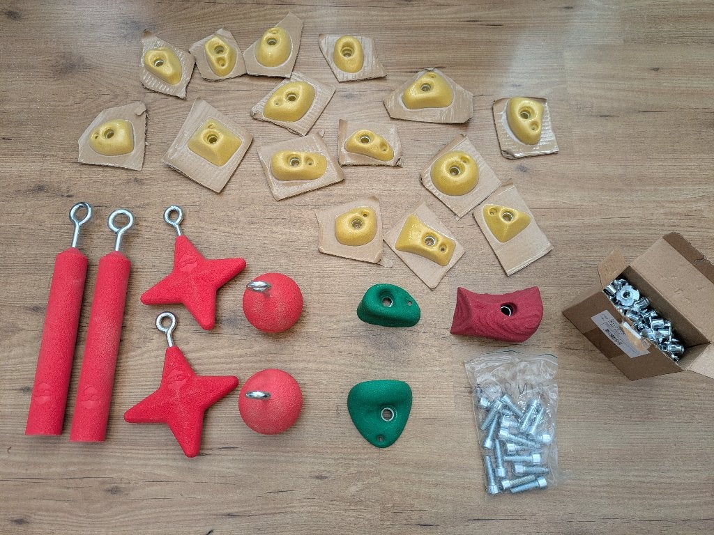 OCR Handgrepen + Klim-/Bouldergrepen set - nieuw, Ophalen, Nieuw, Klimsport-accessoire