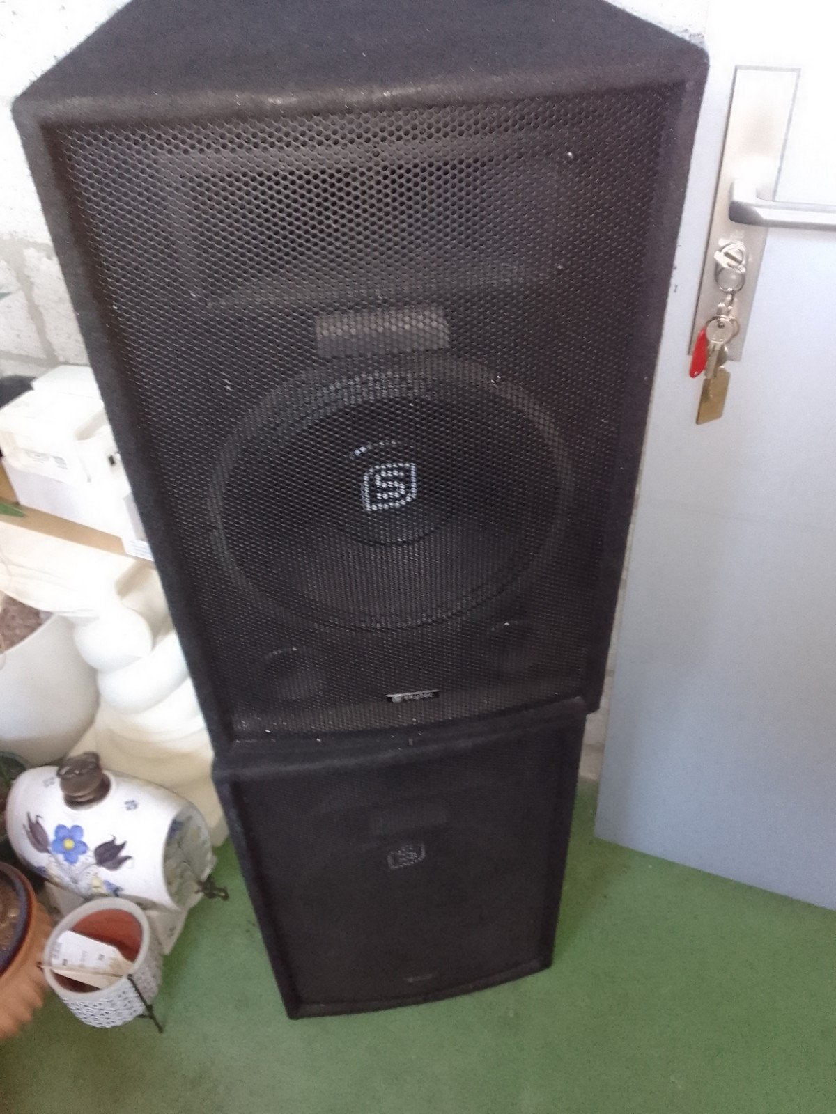 Skytec SL12 PA-Speaker 600W - Set van 2 (1 mist plaatje), Ophalen