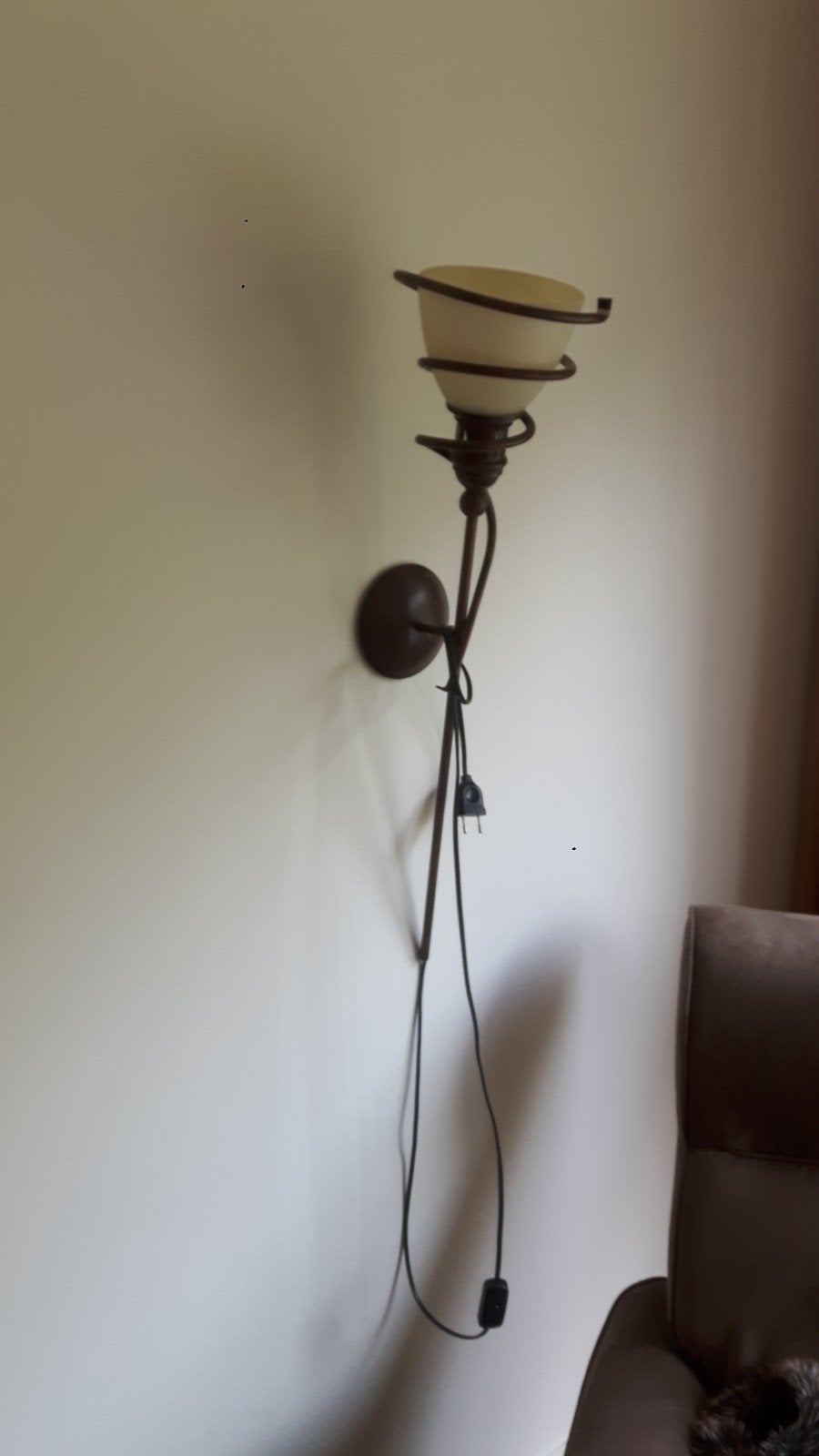 Complete set Edilson Pierre lampen: wand, tafel en plafond, Ophalen, Gebruikt, Rustiek, Klassiek