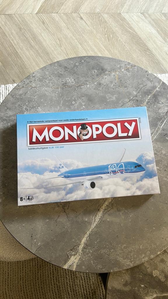 Monopoly KLM 100 Jaar Jubileumeditie Collectors Item, Verzenden, Nieuw