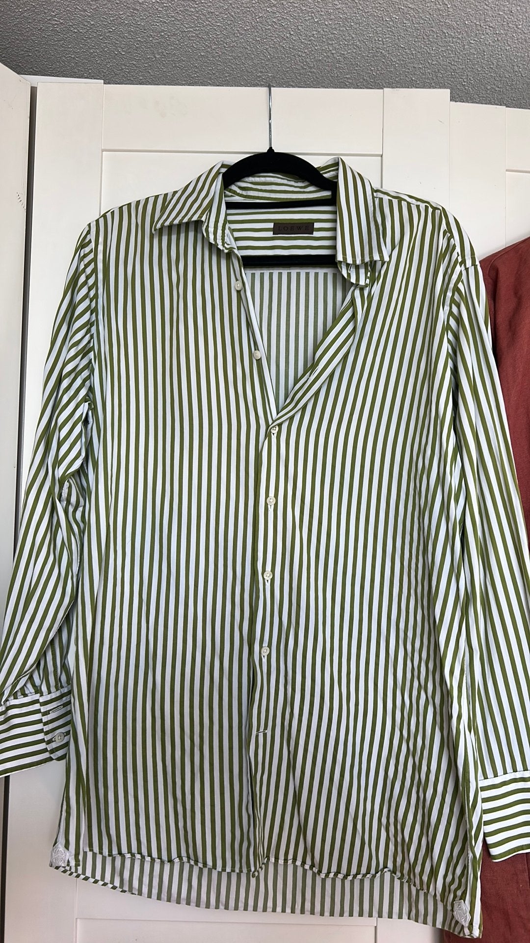 Loewe overhemd, Kleding | Heren, Overhemden, Ophalen of Verzenden, Zo goed als nieuw, Groen, Halswijdte 41/42 (L)