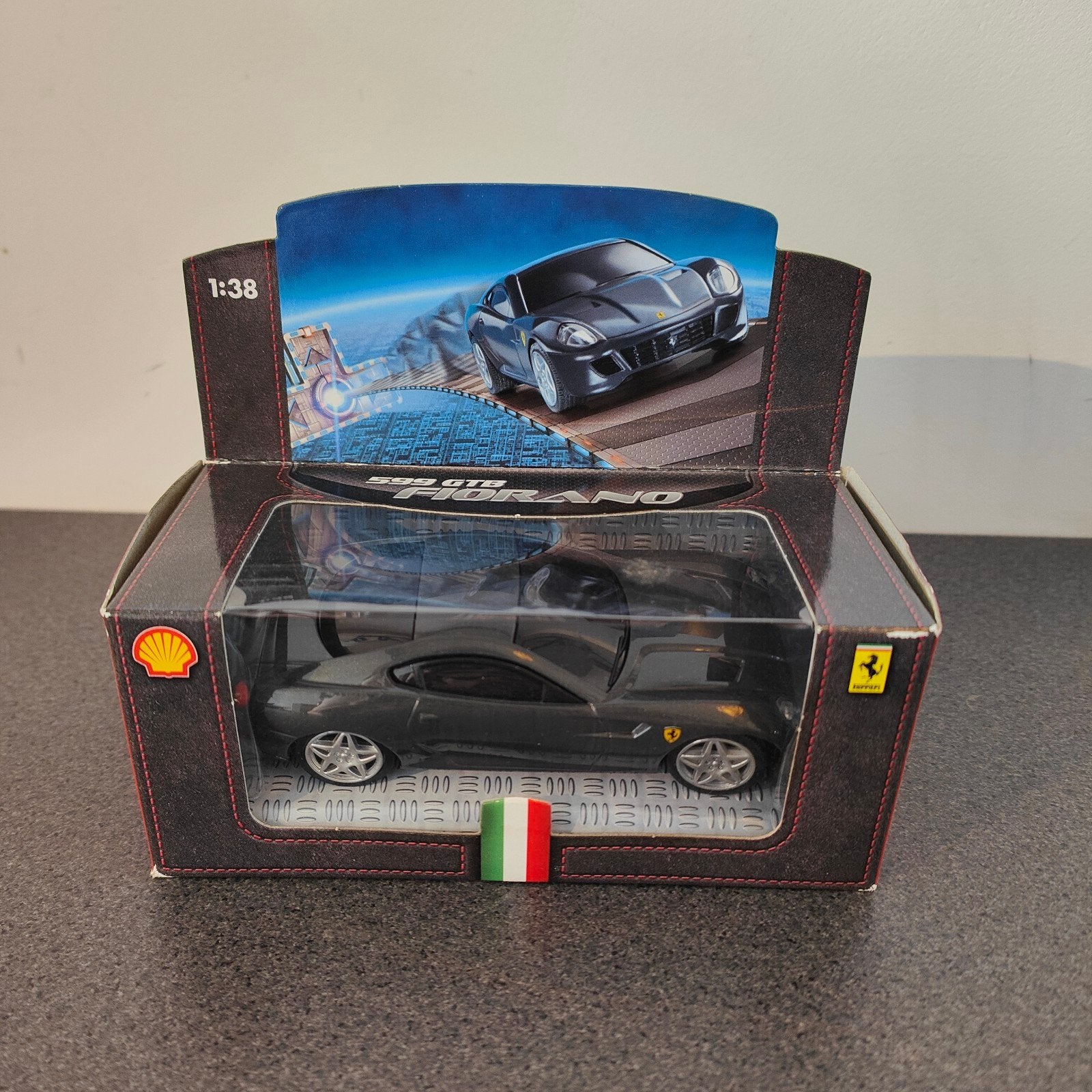 Ferrari 599 GTB Fiorano Shell V-Power modelauto 1:38, Ophalen of Verzenden, Nieuw, Auto