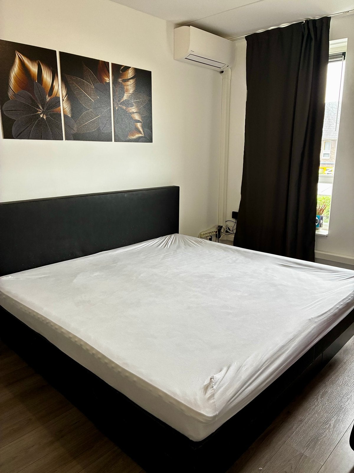 Gratis Waterbed met lades - 200x200 cm, Ophalen, Tweepersoons, Overige maten, 200 cm