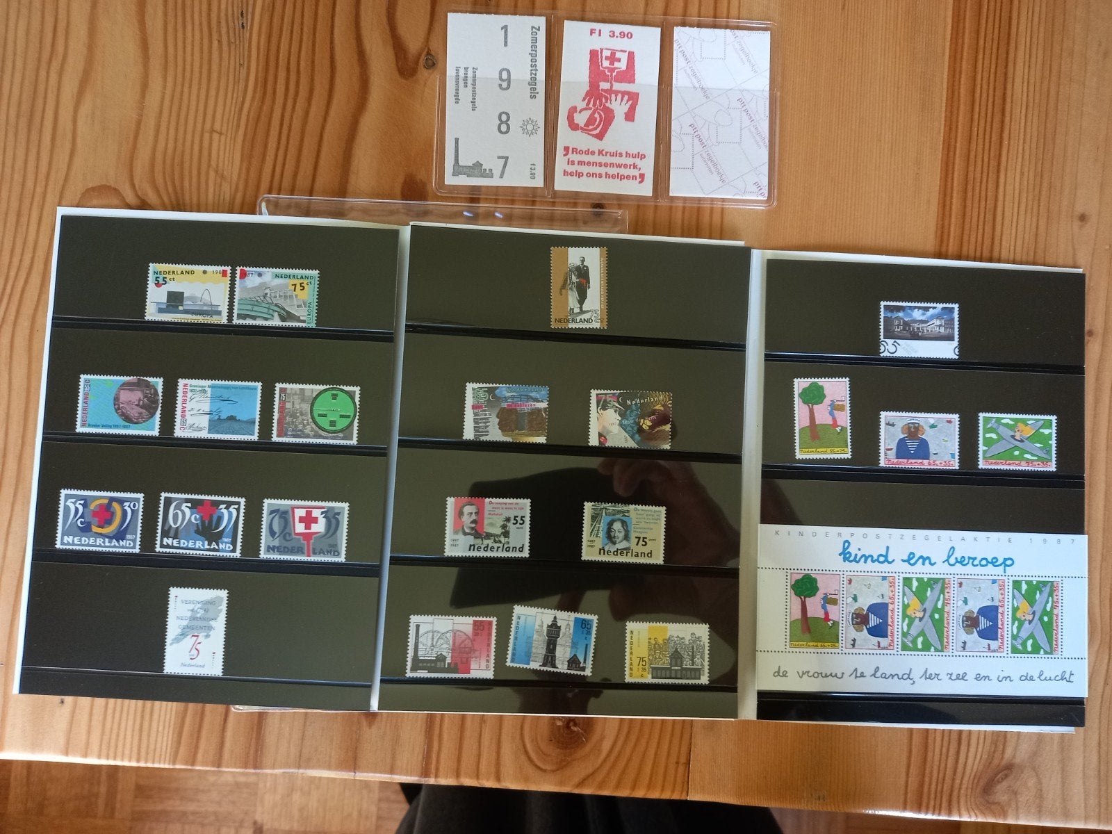 postzegel jaarcollectie '87, Ophalen of Verzenden, Na 1940, Postfris