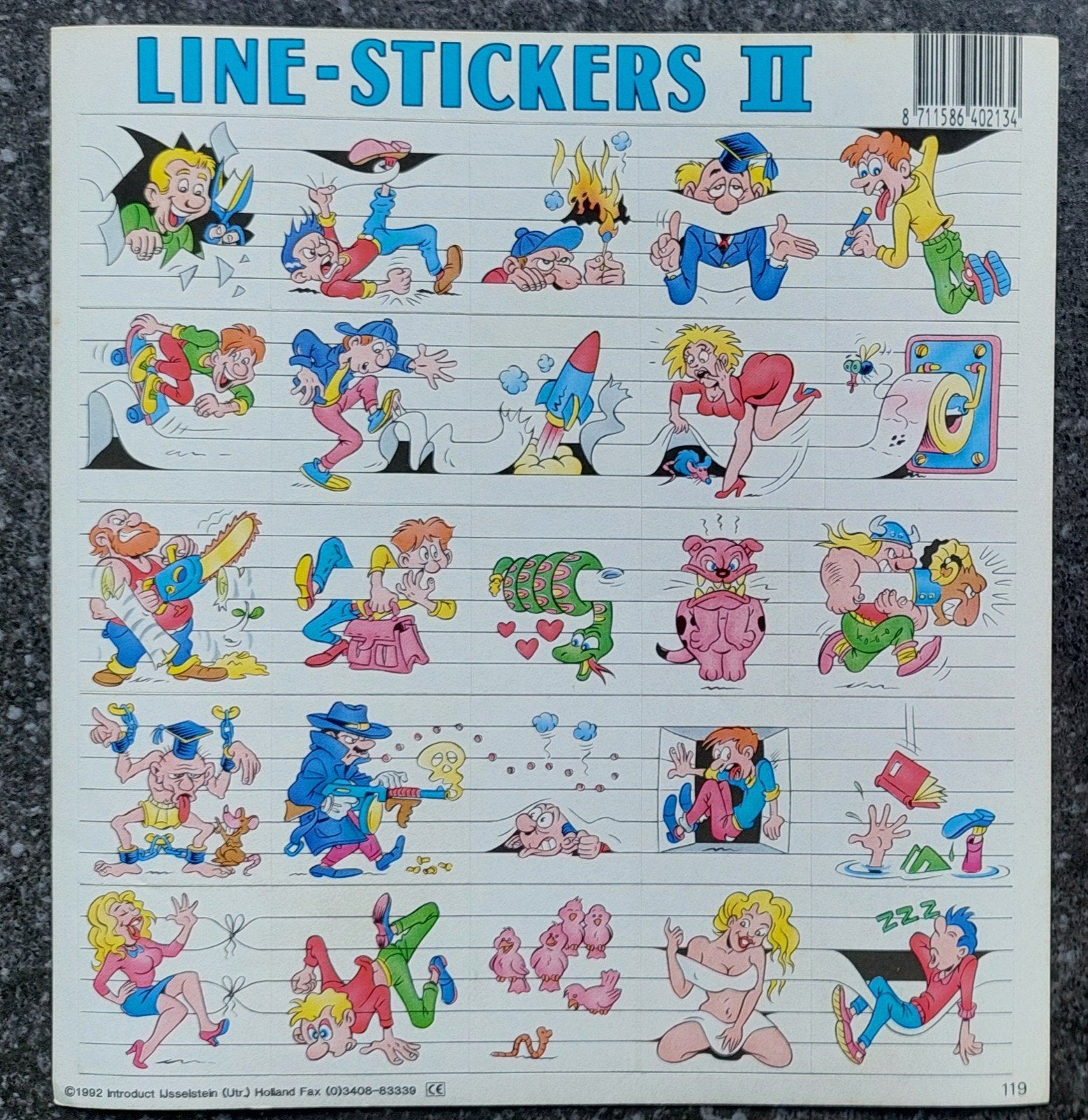 Stickers uit de jaren 90 (24 foto's) advertentie 1/2, Ophalen of Verzenden, Nieuw
