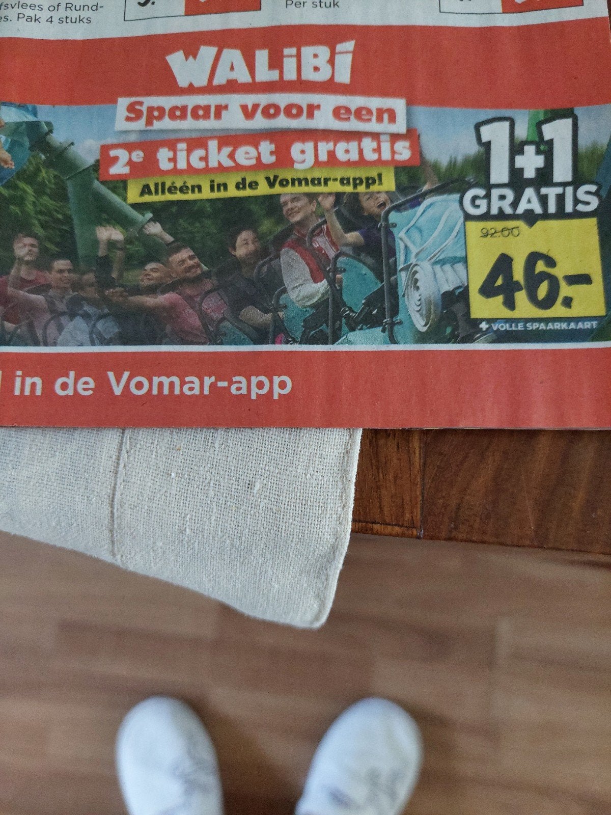 WALIBI KORTINGSCODE, Tickets en Kaartjes, Twee personen, Kortingskaart