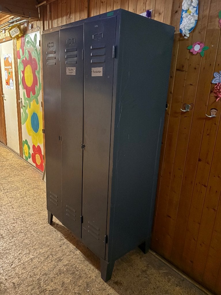 Metalen locker kast, Ophalen, Gebruikt