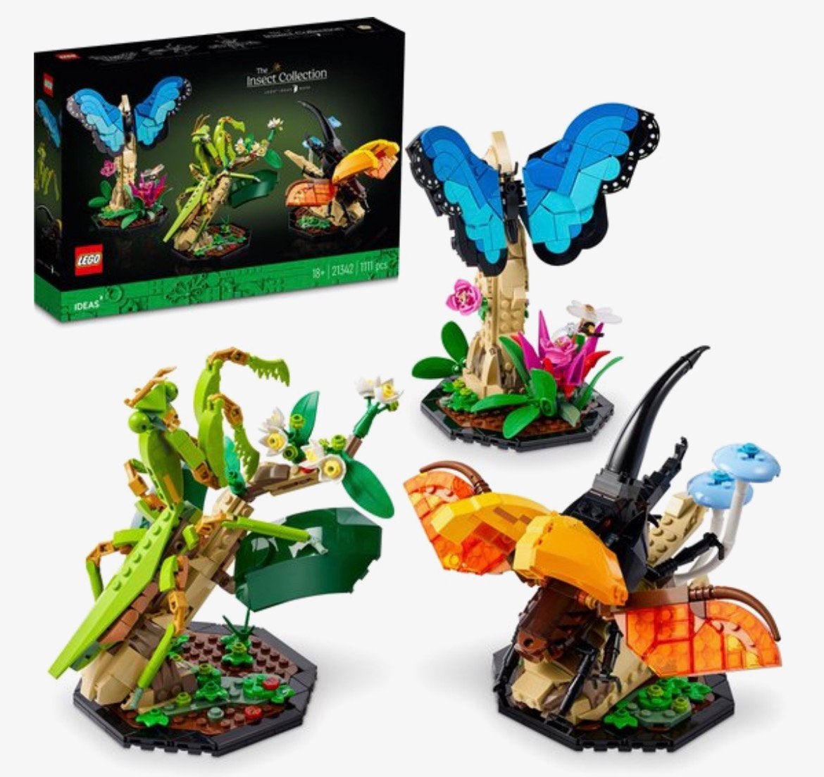 Lego Ideas 21342 De insectencollectie - Nieuw MISB in doos!, Lego, Nieuw, Ophalen of Verzenden, Ideas