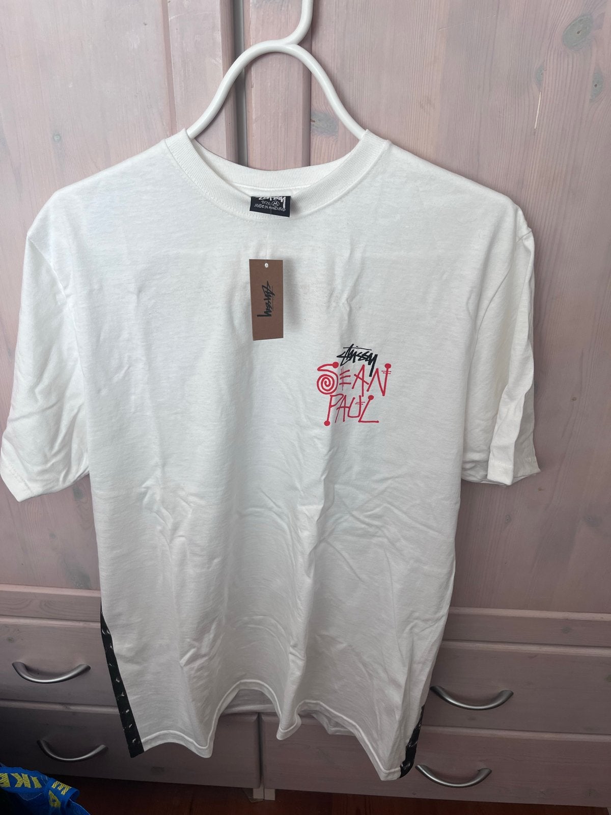 Stüssy Sean Paul T-shirt - Nieuw met labels maat m, Ophalen of Verzenden, Nieuw, Maat 48/50 (M), Wit