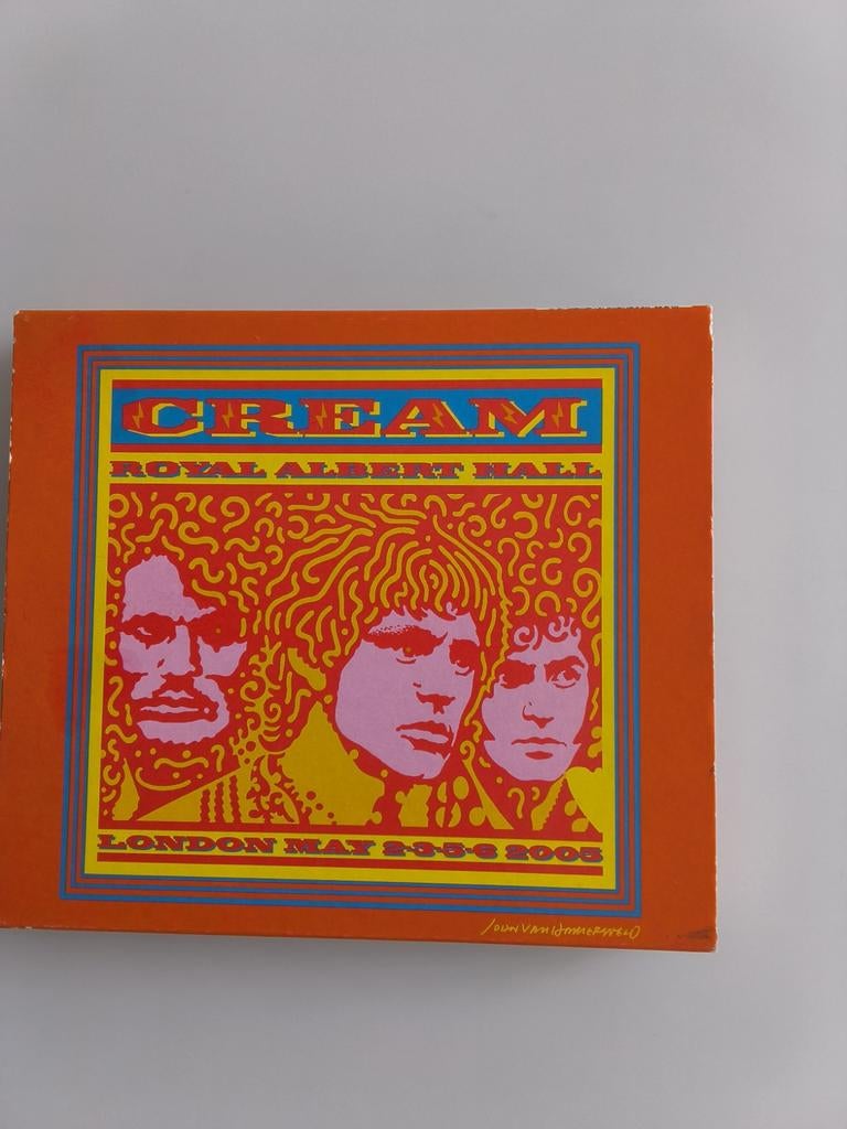Eric clapton .jack bruce & ginger Baker Cream, Ophalen of Verzenden, Zo goed als nieuw