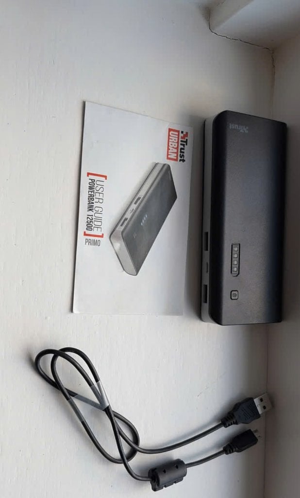 Trust Urban Powerbank 12500 Primo, Ophalen of Verzenden, Zo goed als nieuw, Trust