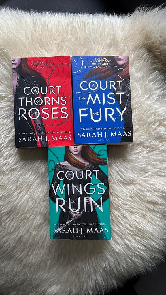 Sarah J. Maas - ACOTAR Trilogy UK, Boeken, Ophalen of Verzenden, Zo goed als nieuw, Sarah J. Maas