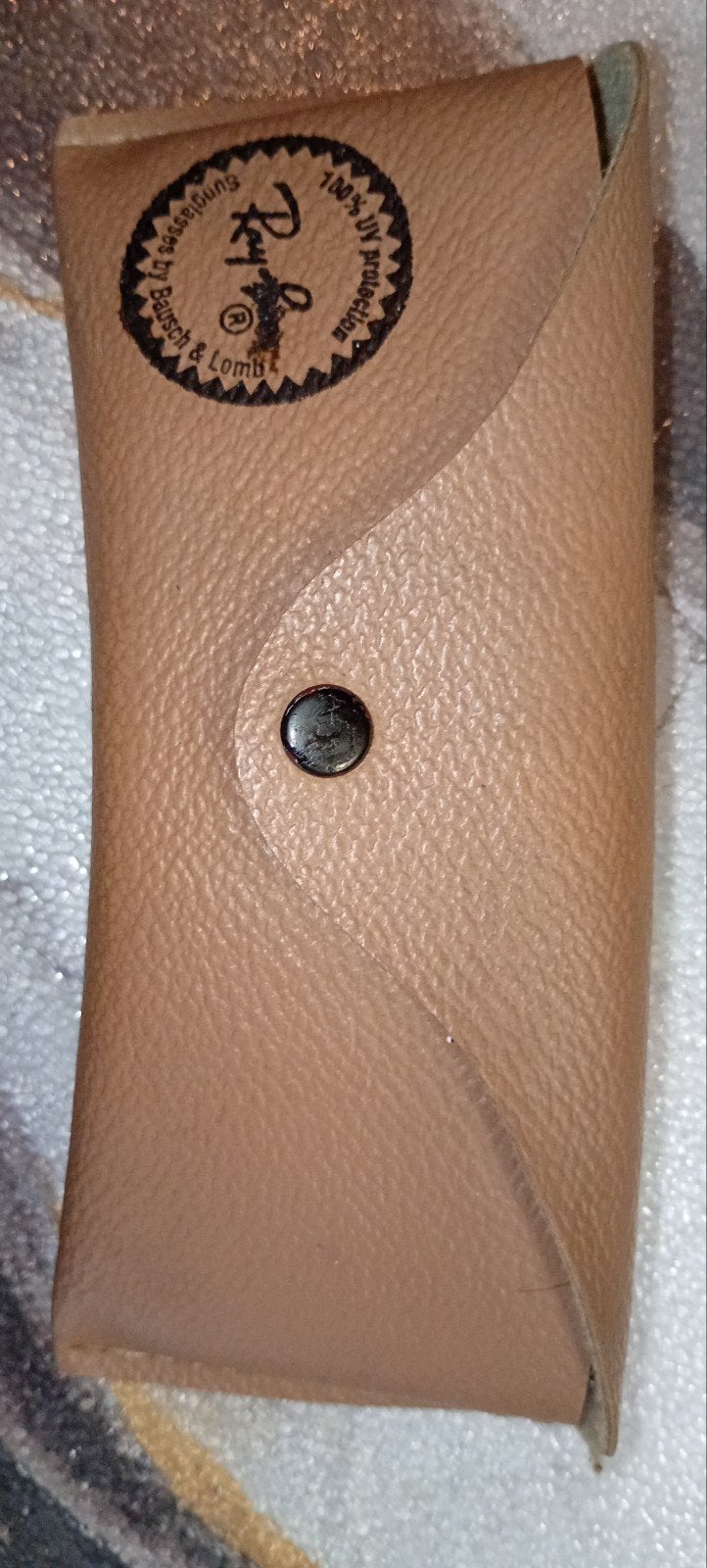 Vintage Ray-Ban Aviator zonnebril ,originele etui,certivicaa, Sieraden, Tassen en Uiterlijk, Ophalen of Verzenden, Gebruikt, Bruin