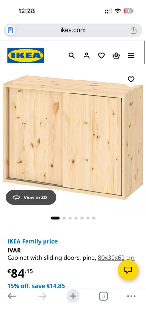 IKEA IVAR, Ophalen, Nieuw