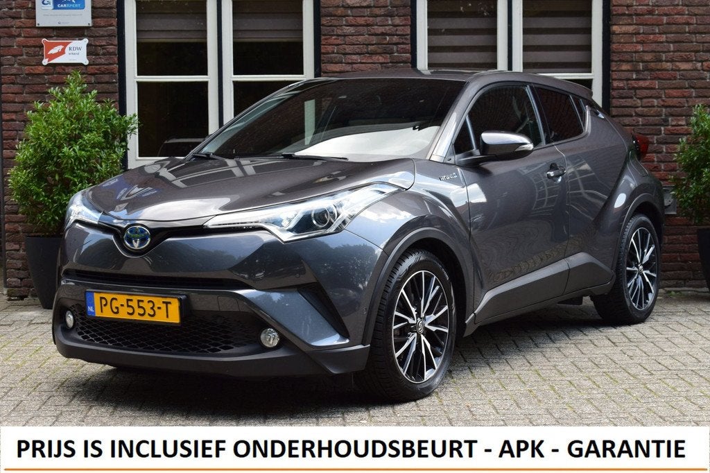 Toyota C-HR 1.8 Hybrid Executive Camera | Keyless | Stoelver, Auto's, Toyota, 4 cilinders, Met garantie (alle), Leder en Stof
