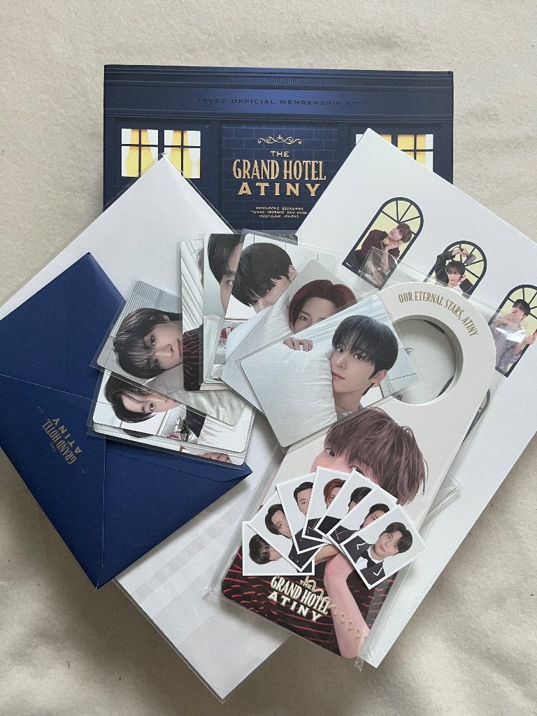 Ateez Membership kit kpop, Verzenden, Zo goed als nieuw, Foto of Kaart