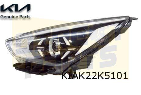 Kia Niro koplamp Links (halogeen) (Hybrid/PHEV) Origineel!