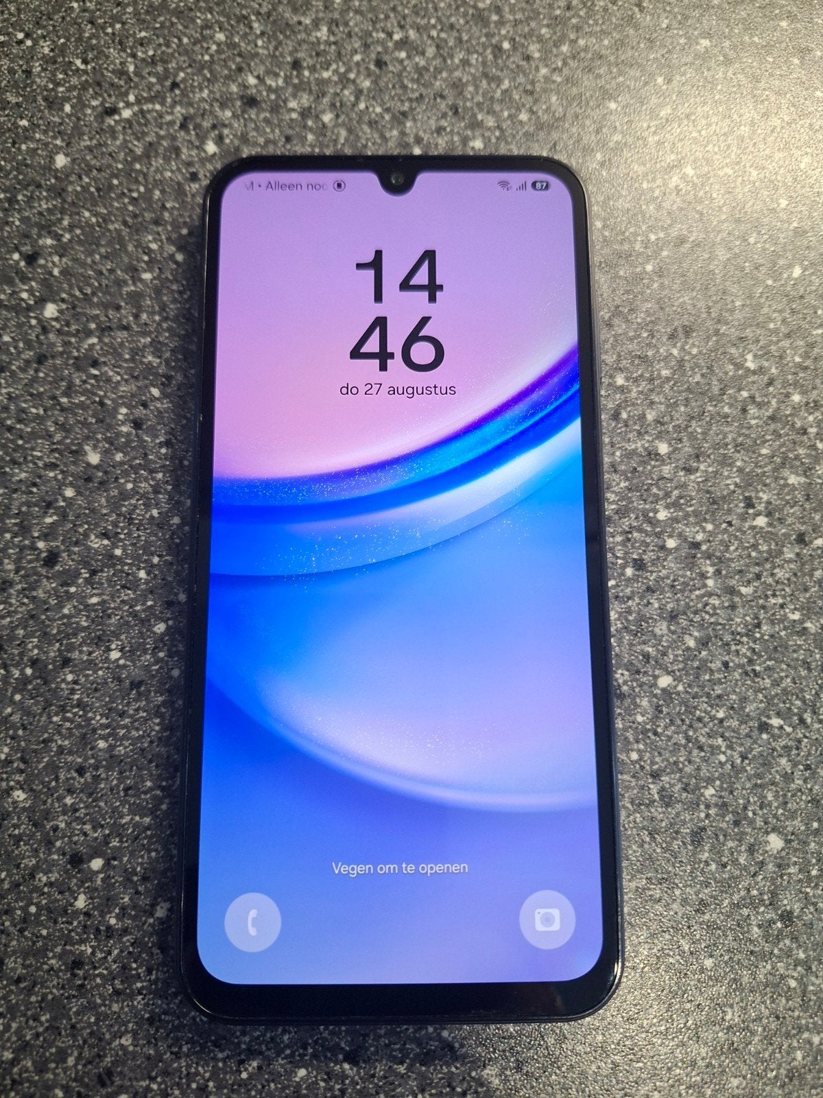SAMSUNG A15 4/128. Compleet in doos., Blauw, Ophalen of Verzenden, Zo goed als nieuw, Galaxy A