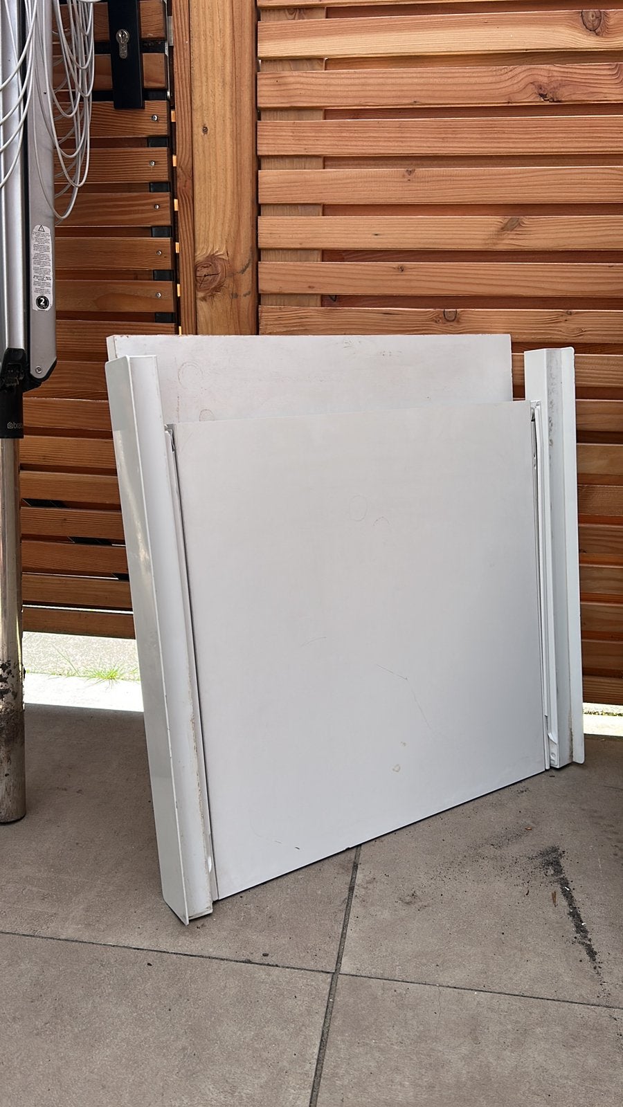 Stapelkit wasmachine droger, Ophalen