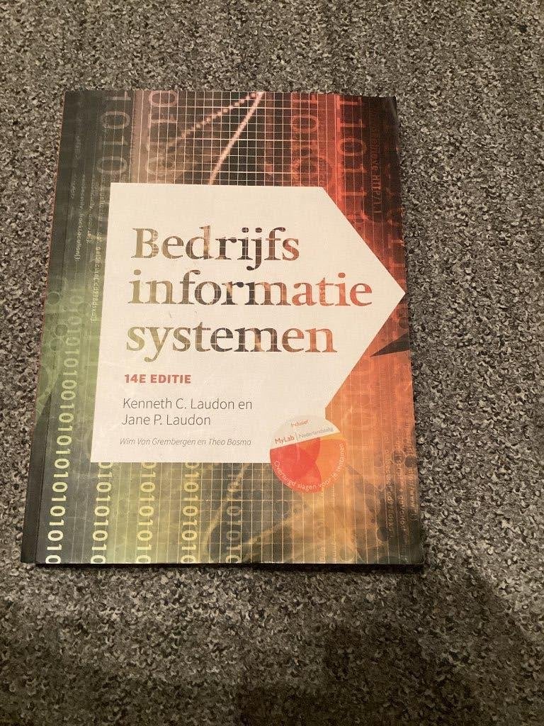 Bedrijfsinformatiesystemen Laudon 9789043032018, Boeken, Ophalen of Verzenden, Beta, Gelezen, Kenneth C. Laudon, Jane P. Laudon