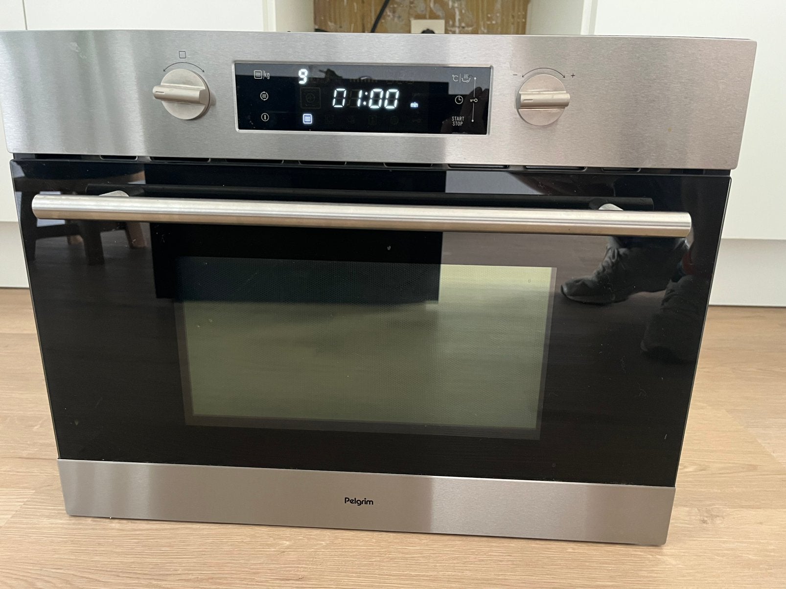 Inbouwoven combimagnetron (elektronische storing), Ophalen, 45 tot 50 cm, Gebruikt, Pelgrim