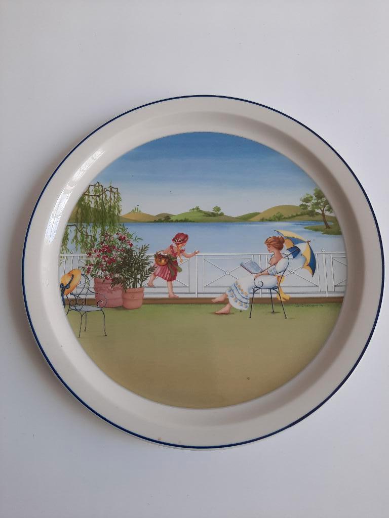 Gaaf wandbord The Romantic Seasons Summer Villeroy&Boch, Ophalen of Verzenden