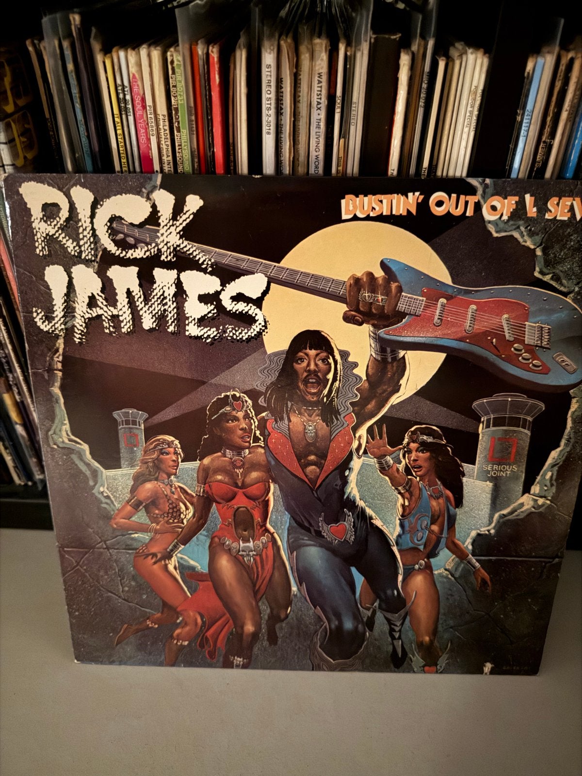 Rick James - Bustin' Out of L Seven LP (Funk/Disco), Verzenden, Gebruikt, 12 inch, LP