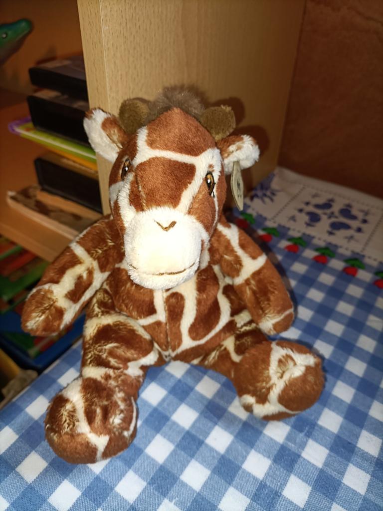 Giraffe knuffel Wereld Natuur Fonds WWF WNF, Ophalen of Verzenden, Zo goed als nieuw, Overige typen
