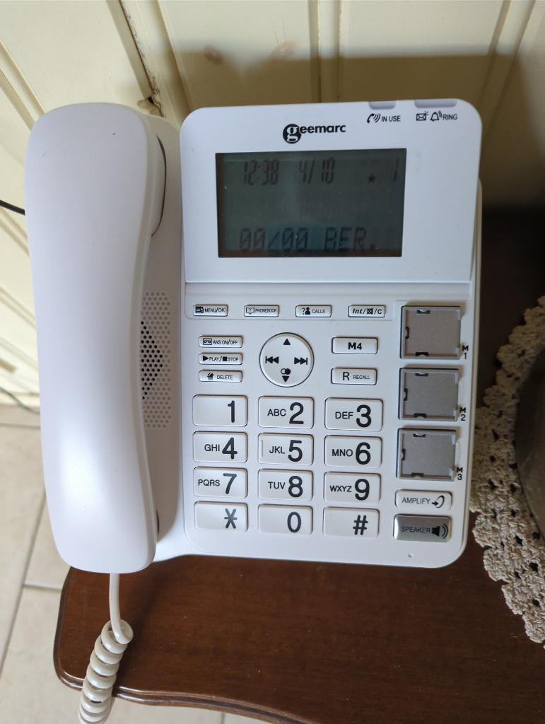 telefoonset voor €20, Telecommunicatie, Vaste telefoons | Handsets en Draadloos, Ophalen of Verzenden, Zo goed als nieuw, 2 handsets