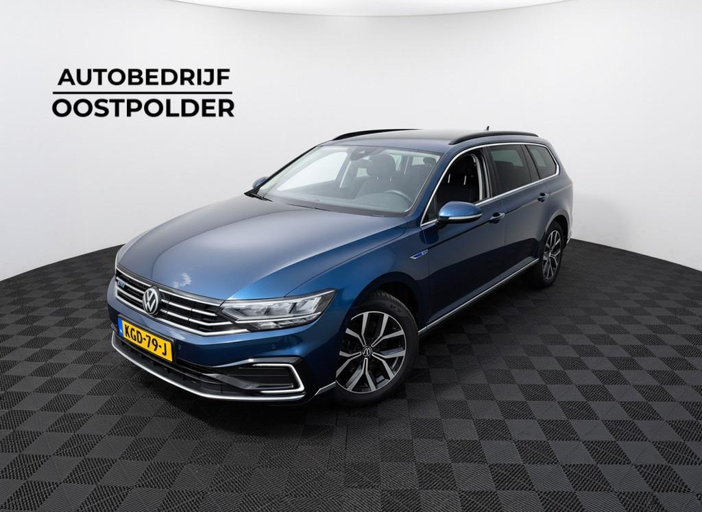 Volkswagen Passat Variant 1.4 TSI PHEV GTE Business, Stof, Gebruikt, Blauw, Plug-in hybride