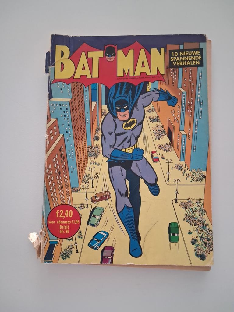 BATMAN stripboek uit de jaren '60, Boeken, Strips | Comics, Eén comic, Ophalen of Verzenden, Gelezen, Europa