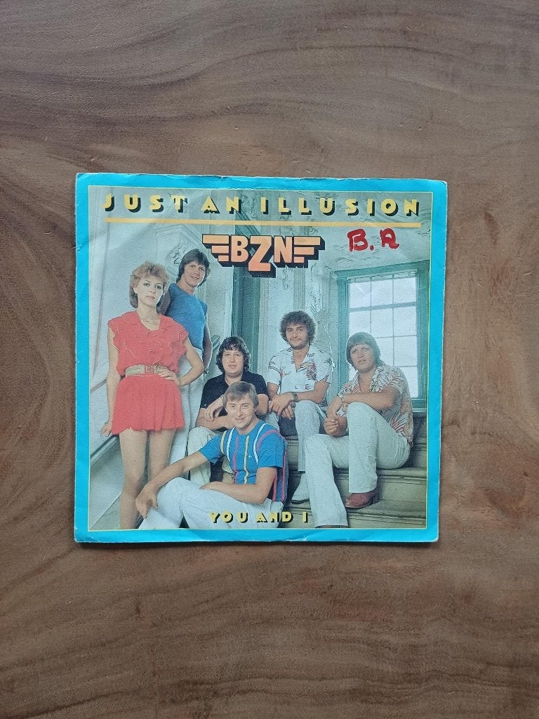 BZN - Just an Illusion - Single - Vinyl, Ophalen of Verzenden, Gebruikt, Pop