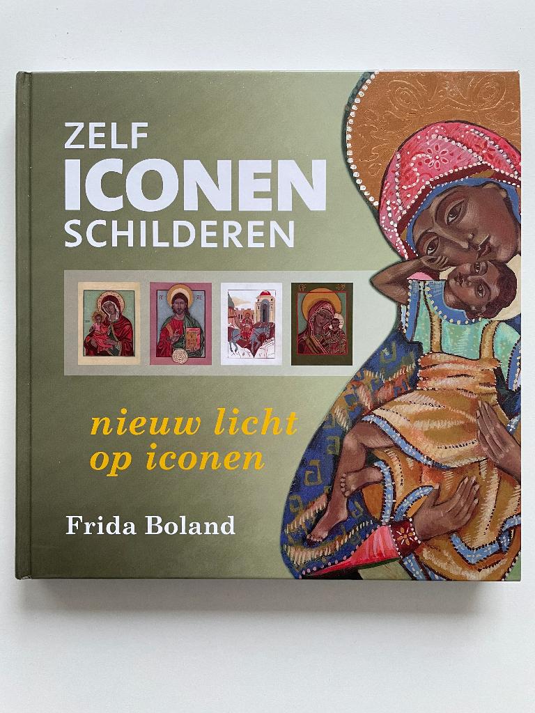 Zelf iconen schilderen, Verzenden, Zo goed als nieuw, Tekenen en Schilderen, Frida Boland
