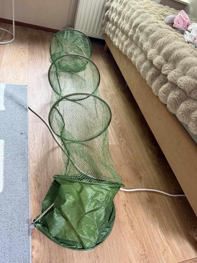 visnet, Ophalen, Gebruikt, Net of Fuik