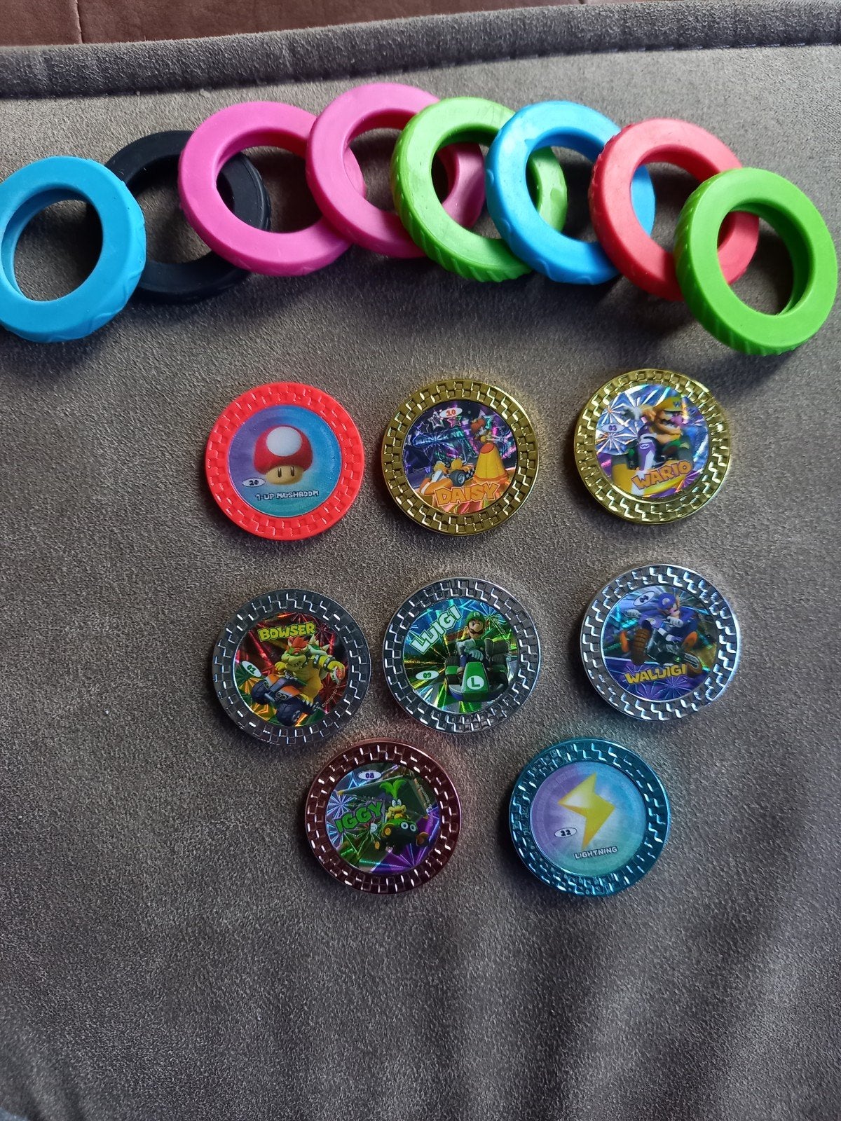 Mario kart coins, Ophalen of Verzenden, Gebruikt
