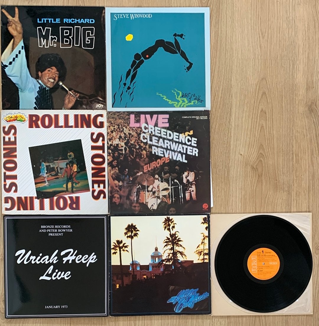 Diverse pop rock lp’s, LP, Gebruikt, Ophalen of Verzenden, 12 inch