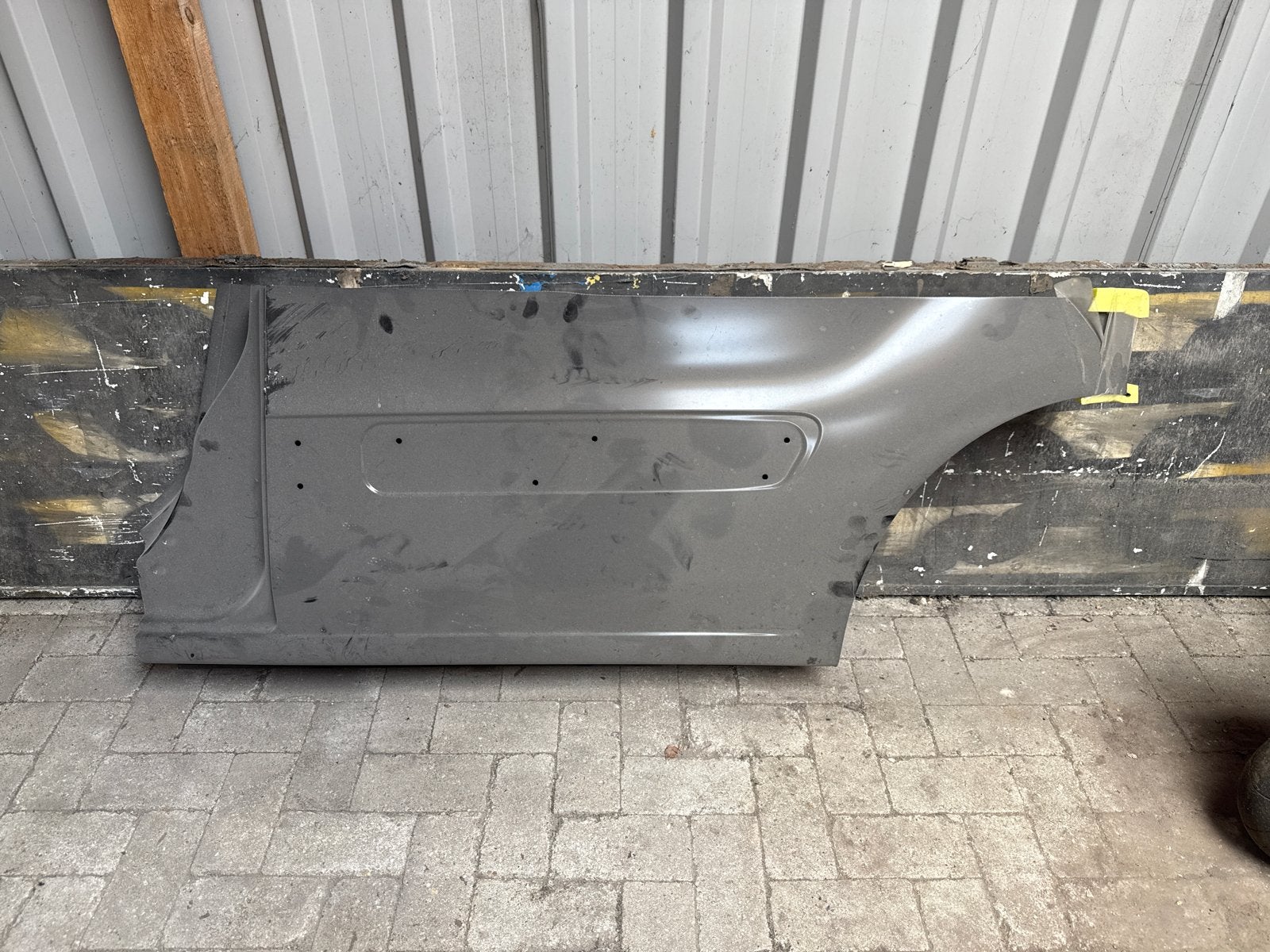 Links achterscherm Peugeot Partner / Citroën Berlingo, Auto-onderdelen, Carrosserie en Plaatwerk, Ophalen, Gebruikt, Spatbord