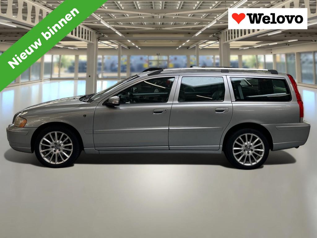 Volvo V70 2.5T Edition Sport 7 Persoons,Trekhaak,leder,elect, Voorwielaandrijving, Zwart, 1504 kg, 2521 cc