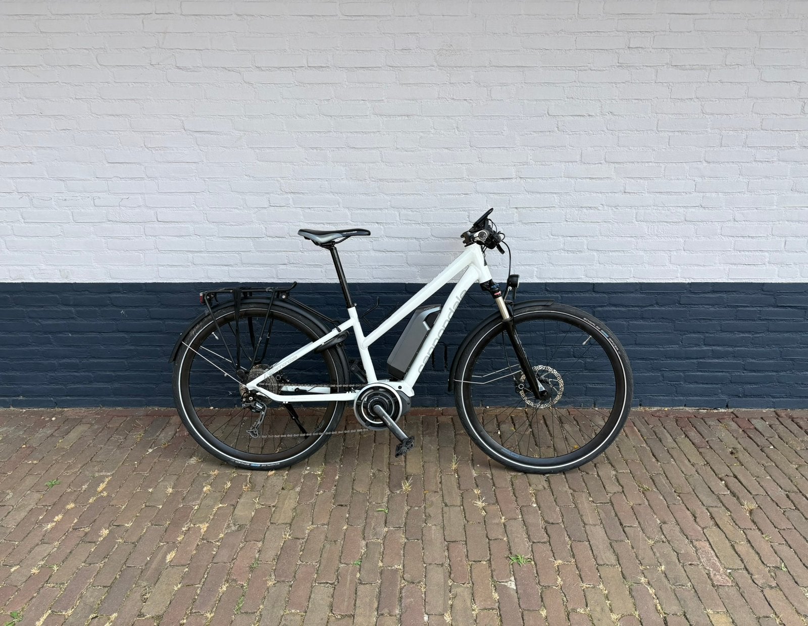 Cannondale Sportieve Elektrische Fiets Shimano STEPS Motor, 47 tot 50 cm, Zo goed als nieuw, Schijfrem, Ophalen