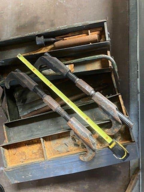 gereedschap YPR 765 in kist ex NL leger, Verzamelen, Militaria | Algemeen, Landmacht, Overige typen, Nederland, Ophalen of Verzenden