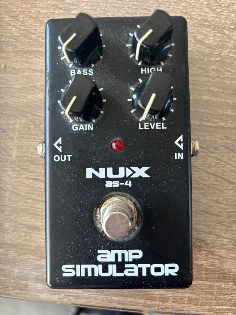 Nux Amp Simulator, Ophalen of Verzenden, Zo goed als nieuw, Multi-effect