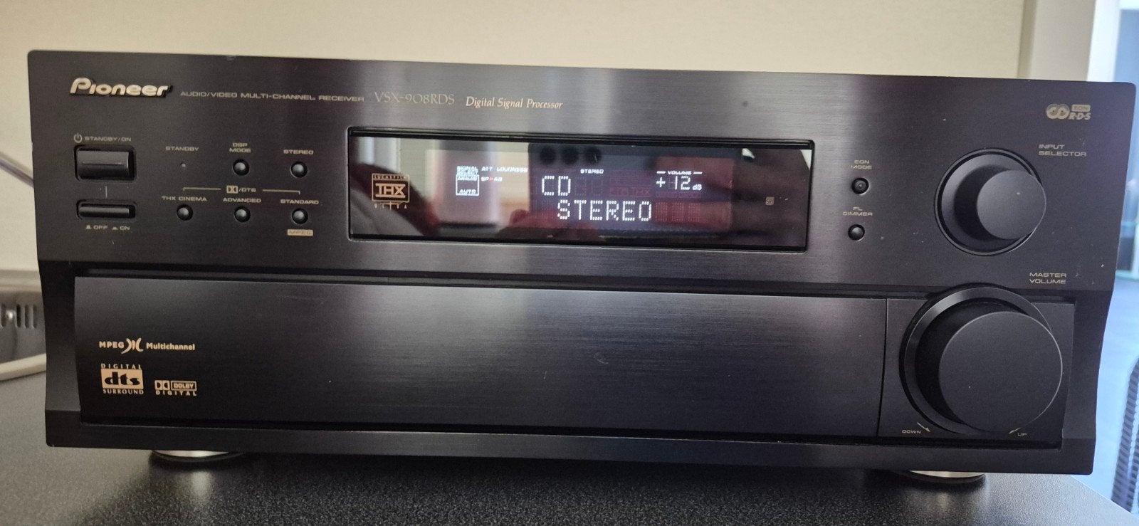 Pioneer VSX-908 RDS AV-receiver - Topkwaliteit geluid, Ophalen of Verzenden, 120 watt of meer, Pioneer
