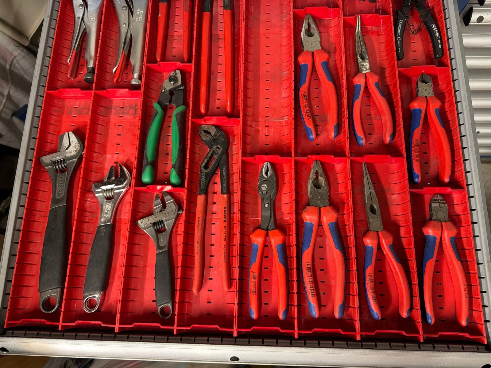 Bulk Lista indeling: bakjes/ schotjes/ sleuvenbakjes, Doe-het-zelf en Verbouw, Gereedschap | Handgereedschap, Ophalen, Gebruikt