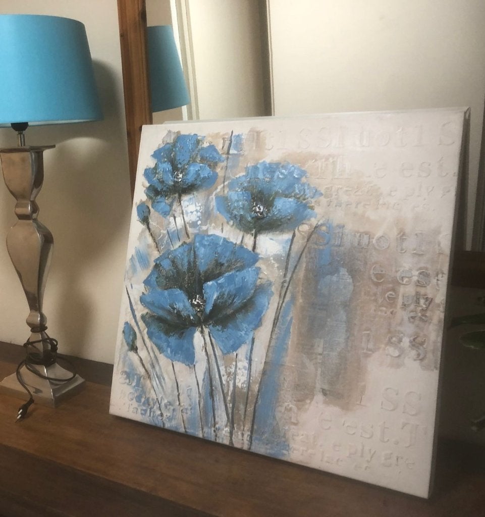 schilderij 60 x 60 cm, kleurrijk, Ophalen
