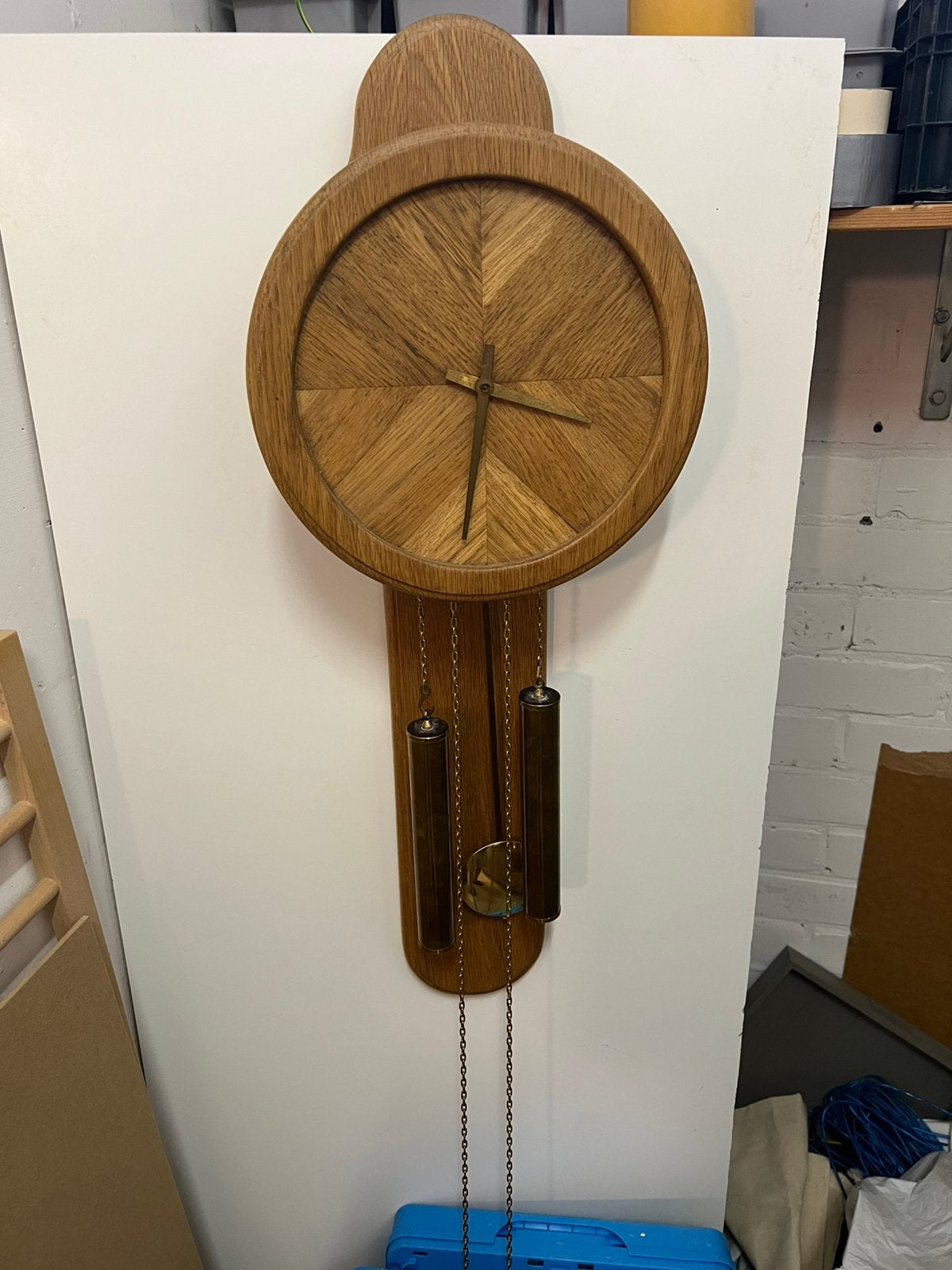 Hang klok, Ophalen, Zo goed als nieuw, Wandklok