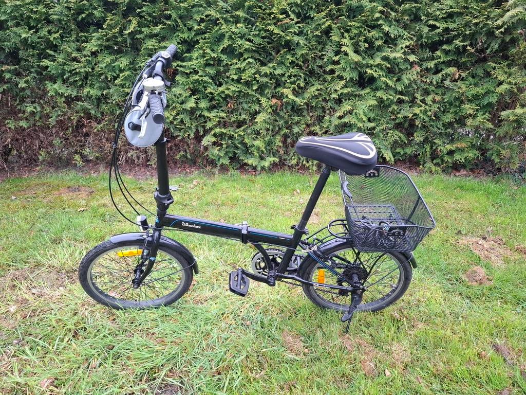 Mooie opvouwbare fiets met 5 versnellingen, 20 inch of meer, Gebruikt, Versnellingen, Totaal opvouwbaar