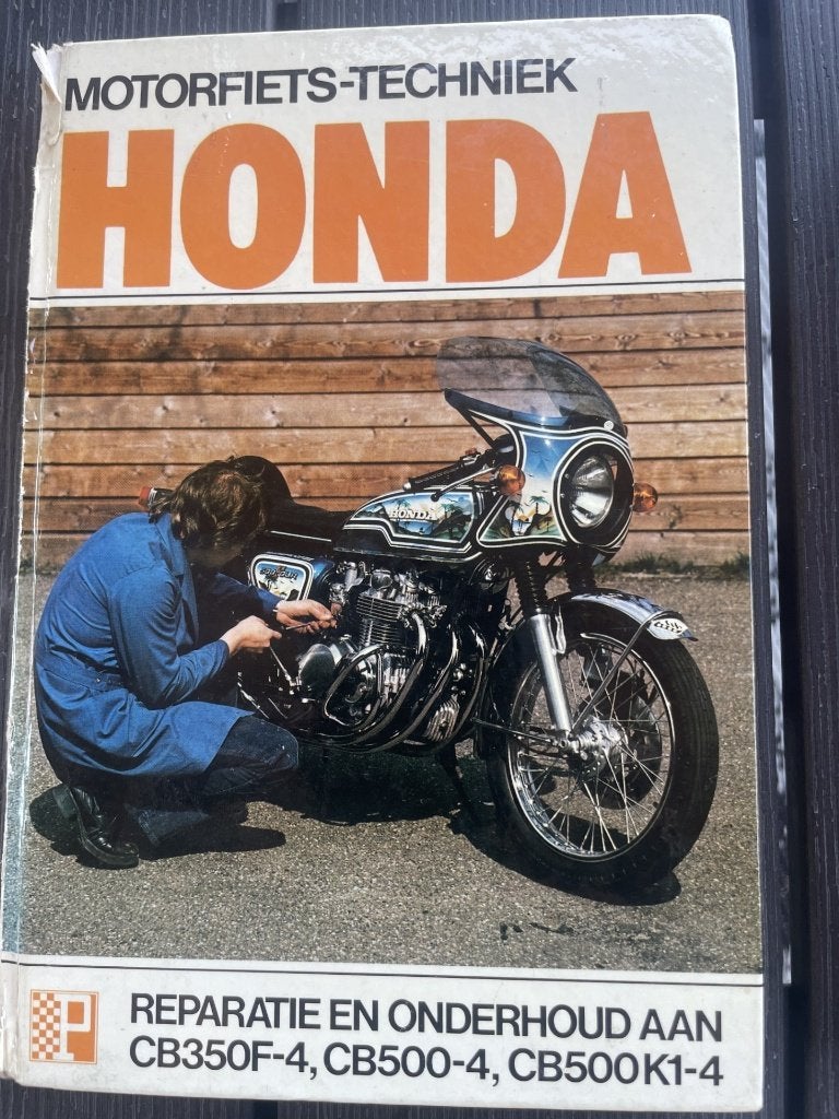 werkplaatshandboek HONDA CB350F en CB500F & K; 15,50 euro, Ophalen of Verzenden, Honda