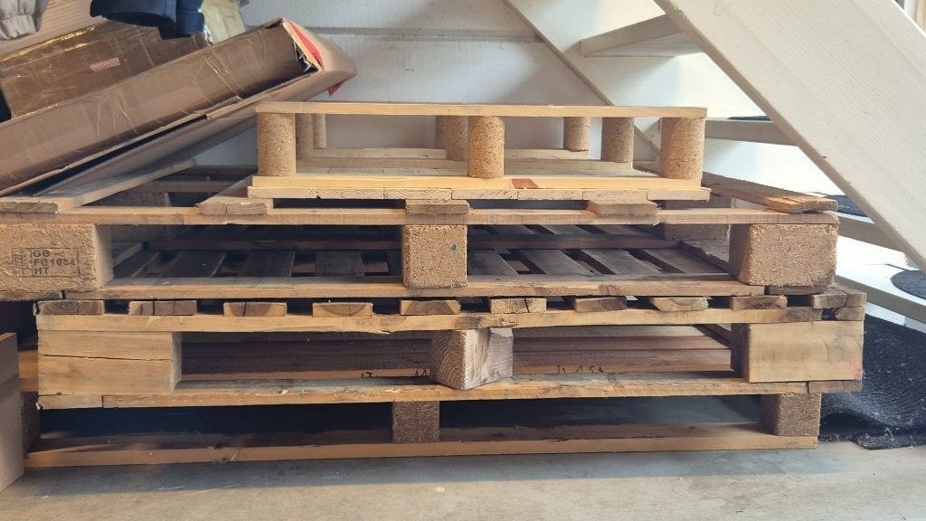 Pallets - gratis af te halen, Ophalen, Gebruikt, Pallet, Minder dan 200 cm